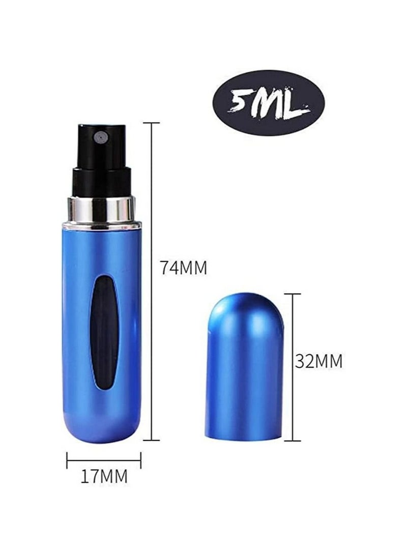 رولستيمي 3 قطعة رذاذ زجاجة مجموعة-المحمولة البسيطة إعادة الملء عطر البخاخة زجاجة 5 مللي - Image 4