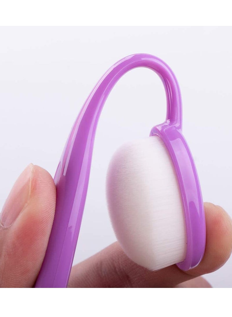 SYOSI 12 قطعة فرش تلوين ملونة، فرش تلوين حرفية، أداة تلوين، مناسبة لصنع بطاقات ودمج خلفيات الحرفيين (قطر رأس الفرشاة 0.86 بوصة) - Image 5