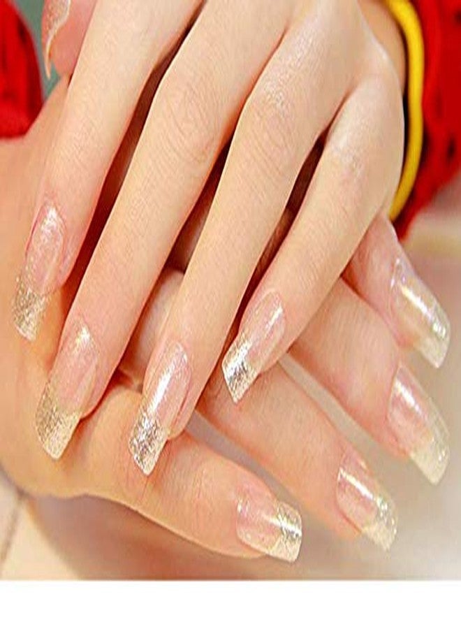FStyler 500pcs Square Shape Full Sticker Nails Short| Full Cover Acrylic False Nails| Natural Color| Artificial Nails 10 Sizes (500pcs Pack) - Image 5