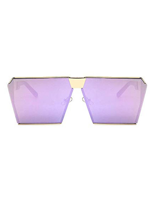 Polarized Vintage Square Frame Sunglasses - Image 1