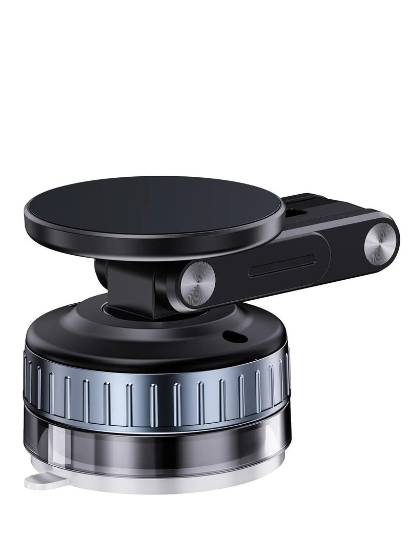 BlueFire "Universal Magnetic Car Phone Holder – Foldable, Anti-Shake, Waterproof, Strong Suction Cup Mount for Dashboard, Desk & Bedside – Compatible with All Smartphones and iPhone 0.1-7 Inch (ABS Material, No Charger - Image 4