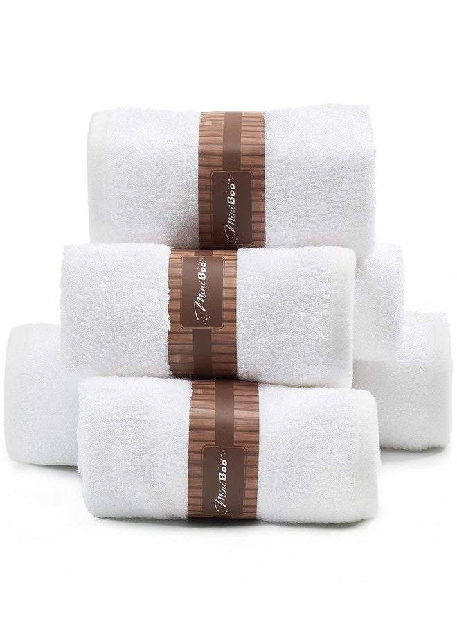 MINIBOO Premium Baby Washcloths for Sensitive Skin - Extra Soft and Absorbent Viscose from Bamboo Face Cloths and Newborn Bath Face Towel - Perfect as Baby Gifts - Image 2