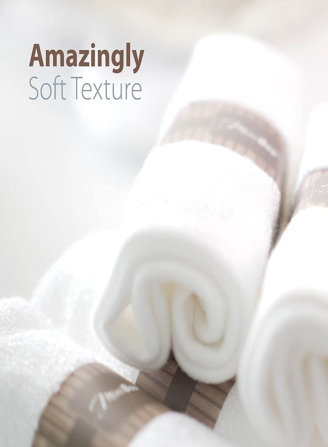 MINIBOO Premium Baby Washcloths for Sensitive Skin - Extra Soft and Absorbent Viscose from Bamboo Face Cloths and Newborn Bath Face Towel - Perfect as Baby Gifts - Image 3