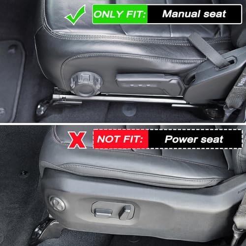 JKCOVER Front Under Seat Storage Organizer Tray Compatible with Jeep Wrangler JL/JLU 2018-2021 2022 2023 2024 2025 and Jeep Gladiator JT Truck 2020-2023 2024 2025 Hidden Accessories （Patented Design） - Image 2