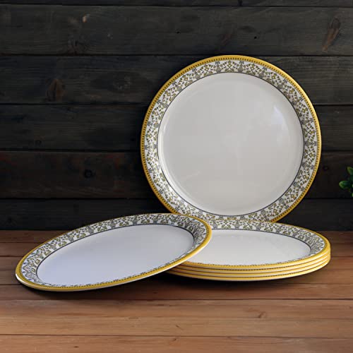 Superware | Pure Melamine | Small Plate Set – ForgetMeNot 7.5” (6 nos.) | Stain Free, Glazed Finish - Image 2