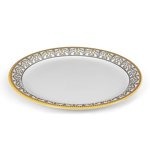 Superware | Pure Melamine | Small Plate Set – ForgetMeNot 7.5” (6 nos.) | Stain Free, Glazed Finish - Image 3