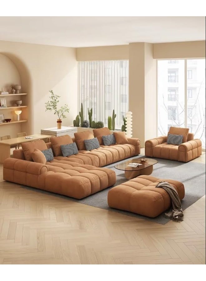 Zayn comforts Modern Luxury Cloud Loveseat Sectional Sofa - European Style, Full Comfort for Living Room or Apartment - Image 1