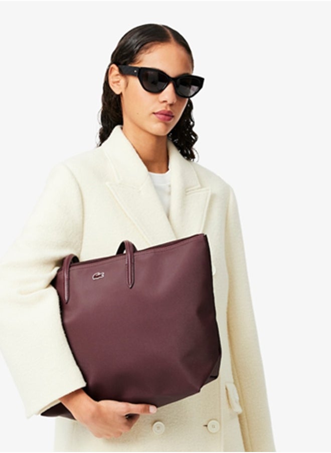 LACOSTE LACOSTE Large Shoulder Bag for women Claret Tote bags for Women Crossbody Bag  - Image 3