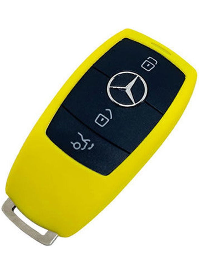 NIBEMINENT Silicone Car Key Cover For Mercedes A Class 2020 - Image 1