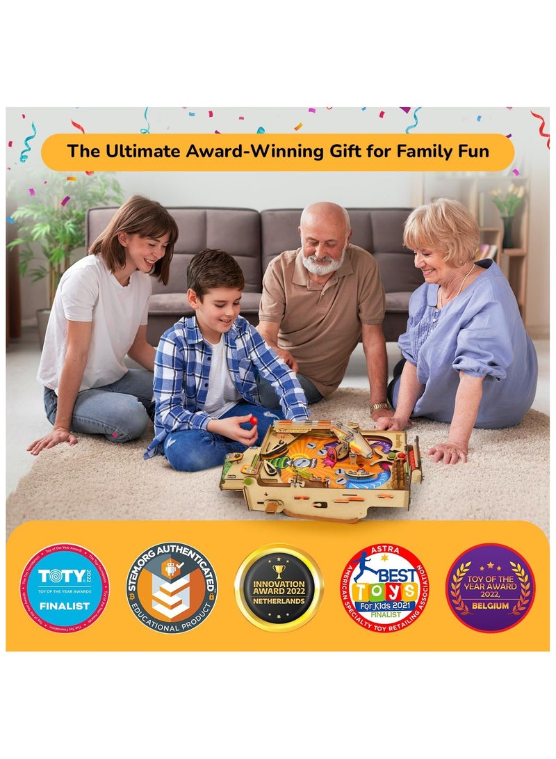 Smartivity iWorld Australia Pinball Machine Educational DIY Toy, Yellow, Multicolor - Image 5