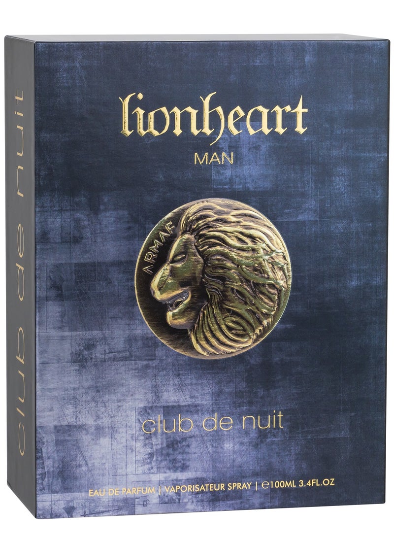 Armaf - Armaf Club De Nuit Heritage Lion Heart Man Eau De Parfum 100ml Black Perfumes for Men - Image 1