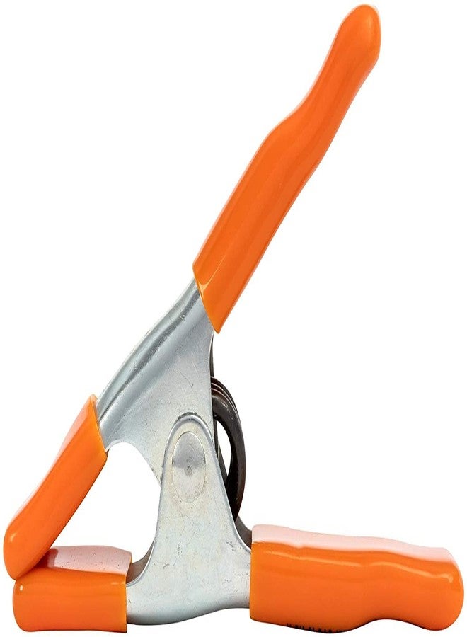 Pony Jorgensen 3201-HT Pony Spring Clamp, 1-Inch, Silver/Orange - Image 1