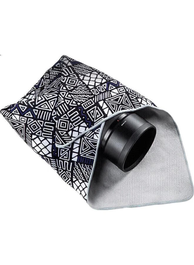 PGYTECH Pgytech Camera Folding Cloth, Magic Cloth, Mirrorless Camera Wrap, Camera Storage Cloth, Canon Nikon Fuji Lens Protection Bag, Portable Free Inner Liner, Ethnic Style, 45*45Cm - Image 1