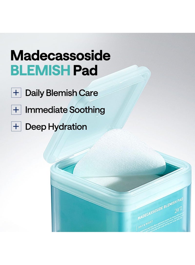 MEDIHEAL Madecassoside Toner Pads - with Centella Asiatica to Treat Blemishes and Improve Uneven Skin Tone - Vegan Gauze Fabric - Image 2