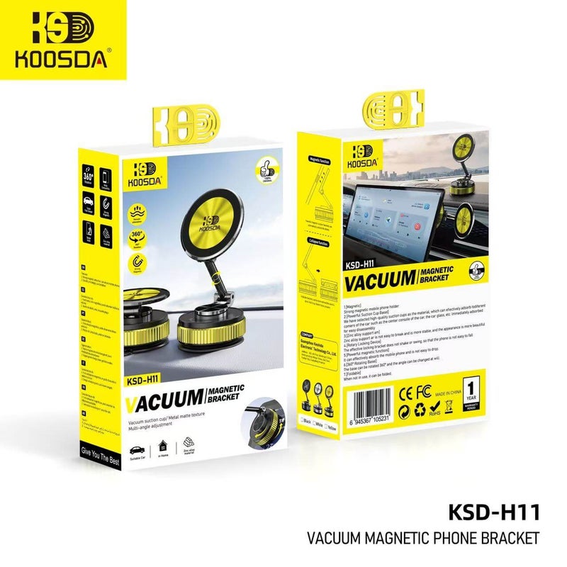 KOOSDA Adjustable & Secure KSD-H11 Rotating Phone Holder Perfect for Desk Car, and Travel - Image 3