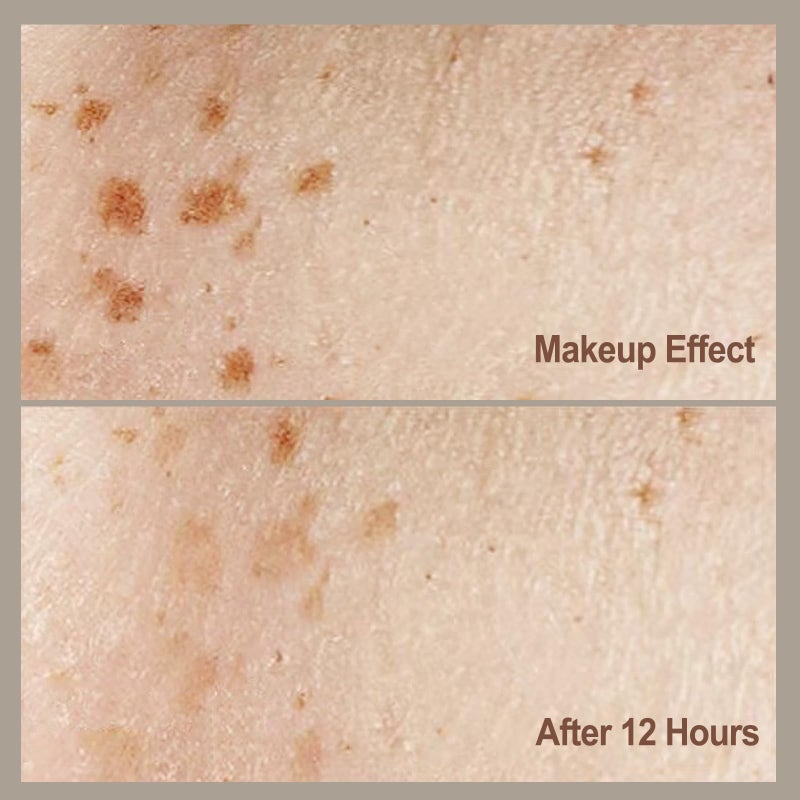 MAYKOO Freckle Pen Natural Like, Freckle Stamp Freckles Makeup, Fake Freckles Stamp Air Cushion, Magic Freckle, Natural Coffee, 15 g - Image 4