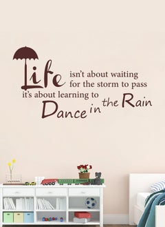 Spoil Your Wall Life isn't About Waiting Quote  Wall Decal - Wall Arts Home Décor - Wall Sticker, 90x45 cm by Spoil Your Wall  - Image 1