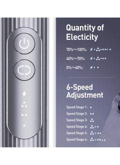 KASTWAVE Cordless Nail Drill - Electric Nail Drill with Based Stand, 6- Speed Modes, 12 Pcs Nail Drill Bits, 2 Charging Modes, Professional Nail Drill for Manicure and Pedicure in Home or Camping Used  - Image 4