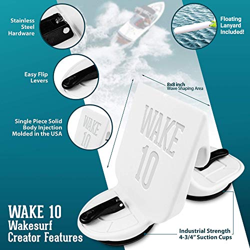 WAKE 10 Wakesurf Creator - Wake Surf Shaper - Wave Generator - Image 2
