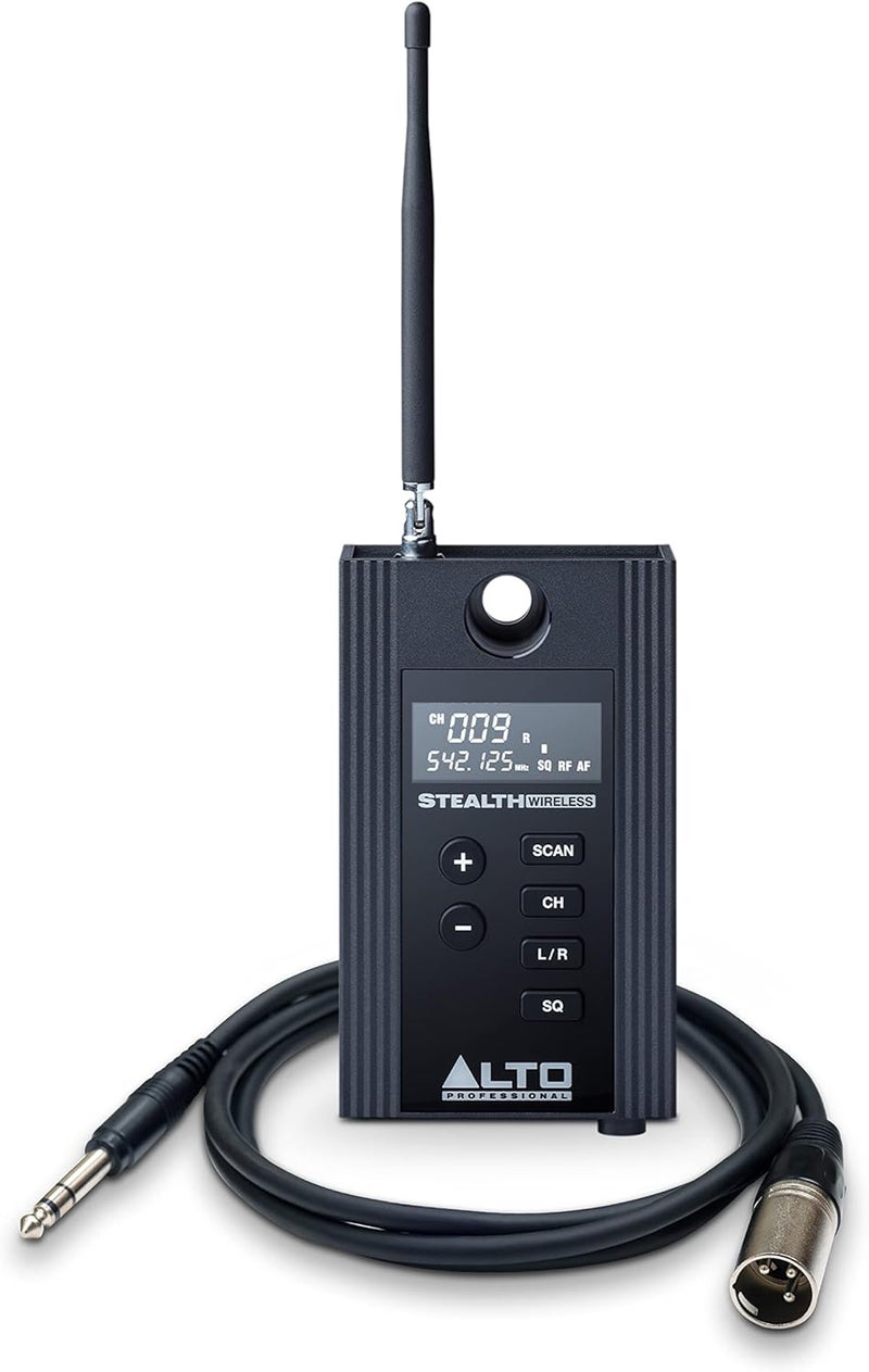 ألتو حزمة التوسعة من Professional لنظام Stealth Wireless MKII - مستقبل لاسلكي أحادي القناة UHF لمكبرات الصوت النشطة، أسود - Image 1