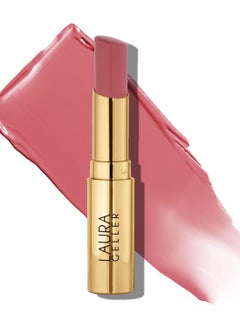 LAURA GELLER NEW YORK Jelly Balm Moisturizing Tinted Lip Balm - In the Buff - Hydrating Vitamin E - Semi-Shine Finish