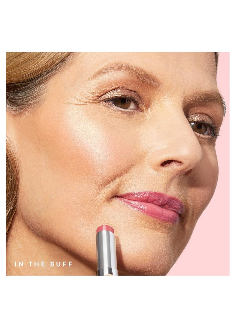 LAURA GELLER NEW YORK - LAURA GELLER NEW YORK Jelly Balm Moisturizing Tinted Lip Balm - In the Buff - Hydrating Vitamin E - Semi-Shine Finish - Image 1