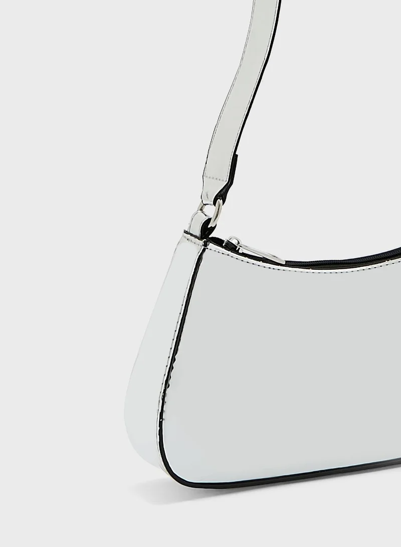 Ginger Shoulder Bag With Chain Detail
