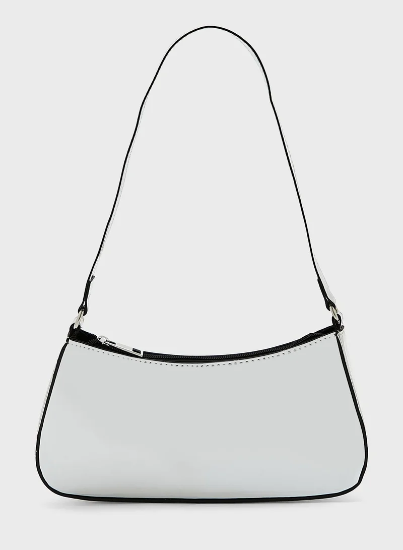 Ginger Shoulder Bag With Chain Detail