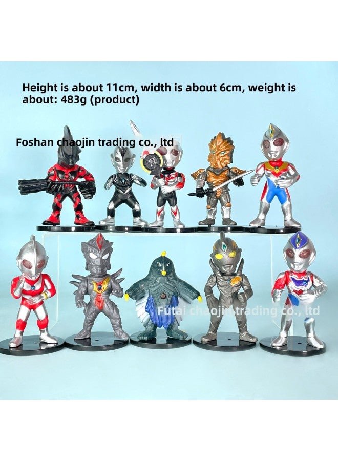 Free Shipping Ultraman Figure Blind Box Ultraman Tiga Infinite Zero Belial Geed Orb Dainajed 