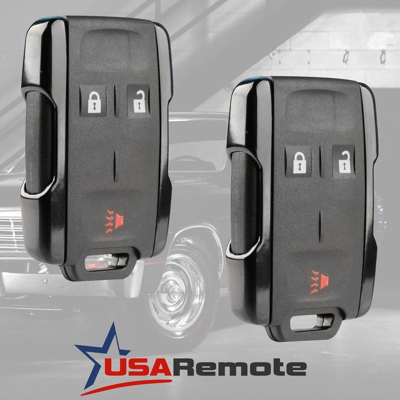 USARemote Car Key Fob Keyless Entry Remote for Chevy Silverado Colorado/GMC Sierra Canyon 2014-2017, Set of 2 - Image 2