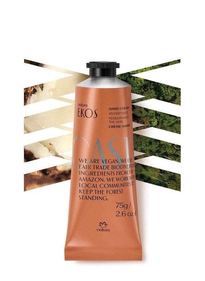 Natura Ekos Castanha Nourishing Hand Cream Pulpa Hidratante Para Manos Ekos Castaña Polpa Hidratante Para As Mãos Ekos Castanha  - Image 1