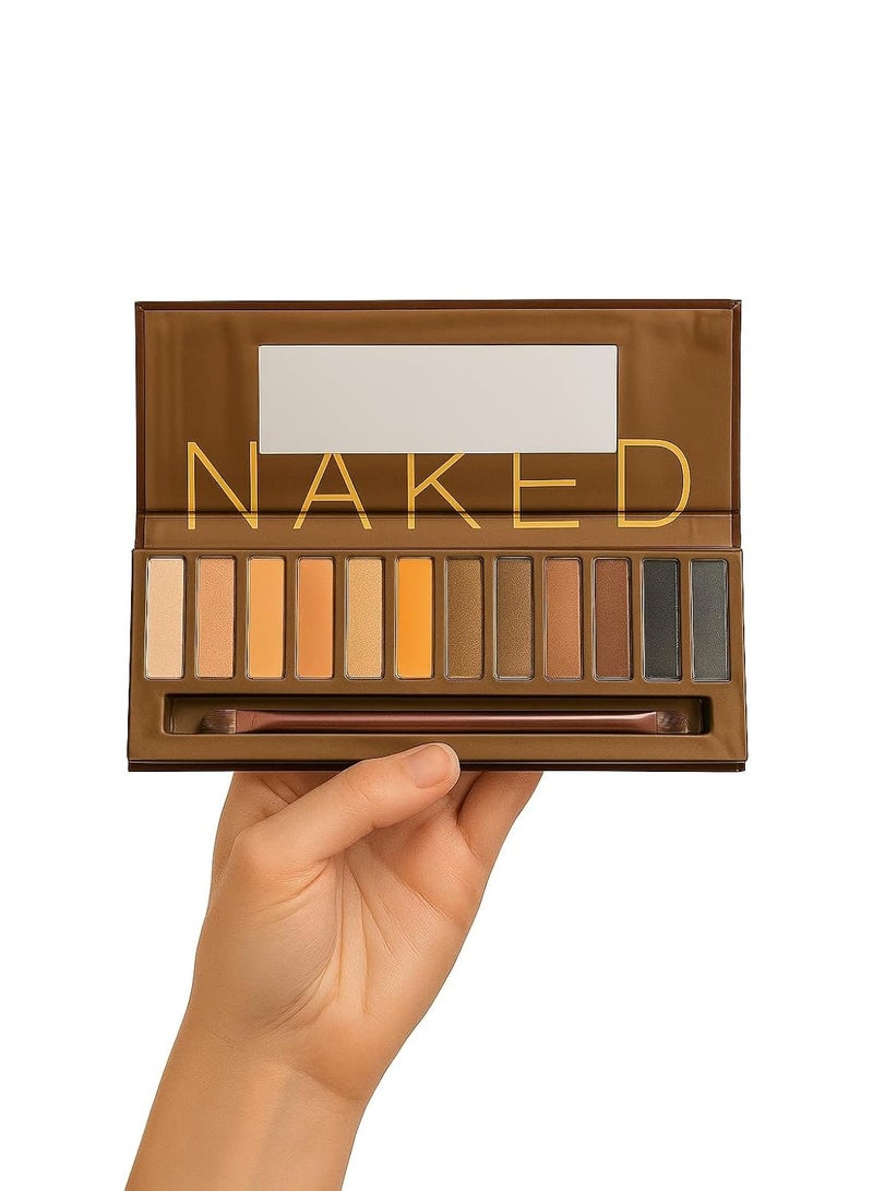 Sedell Paris Wild and Naked Shades of the Untamed Earth Eyeshadow Palette. - Image 3