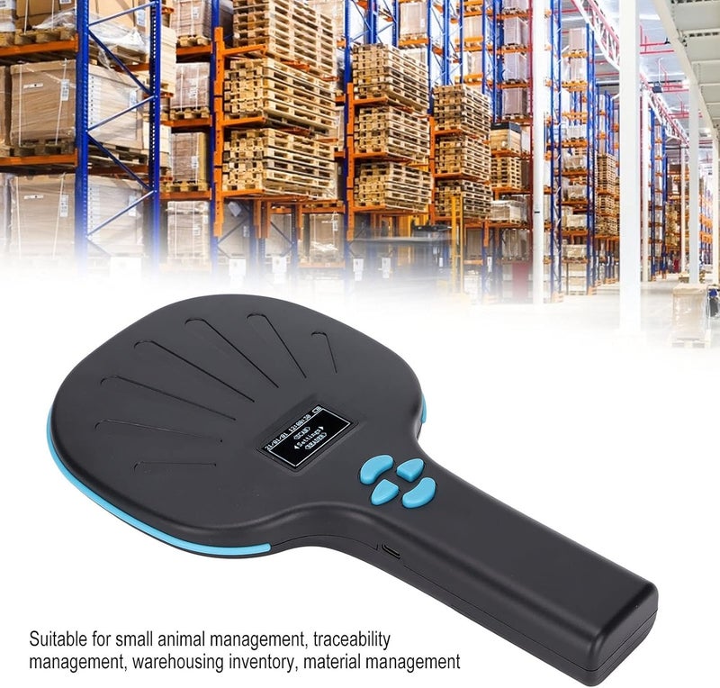 Tyenaza Barcode Scanner Wireless Handheld Animal Chip QR Code Scanner with Receiver Data Cable for Material Management - Image 2