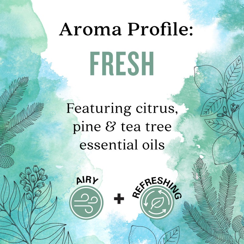 Aura Cacia Fresh Room Spray 8 Fl. oz. - Light Aroma, No Synthetic Fragrances - Image 4