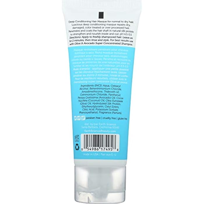 Earth Science Deep Conditioning Masque for Hair, 2 Fluid Ounce - Image 2