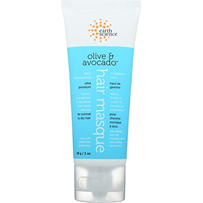 Earth Science Deep Conditioning Masque for Hair, 2 Fluid Ounce - Image 1