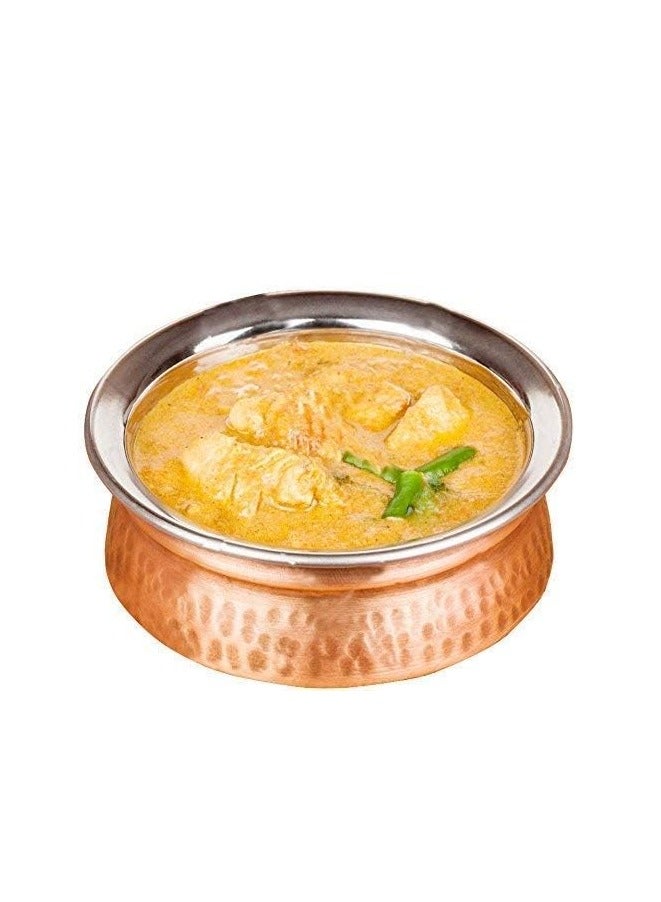 Bin Shihon Set 2 pc high quality hammered copper serving pots Available in several sizes - Image 3