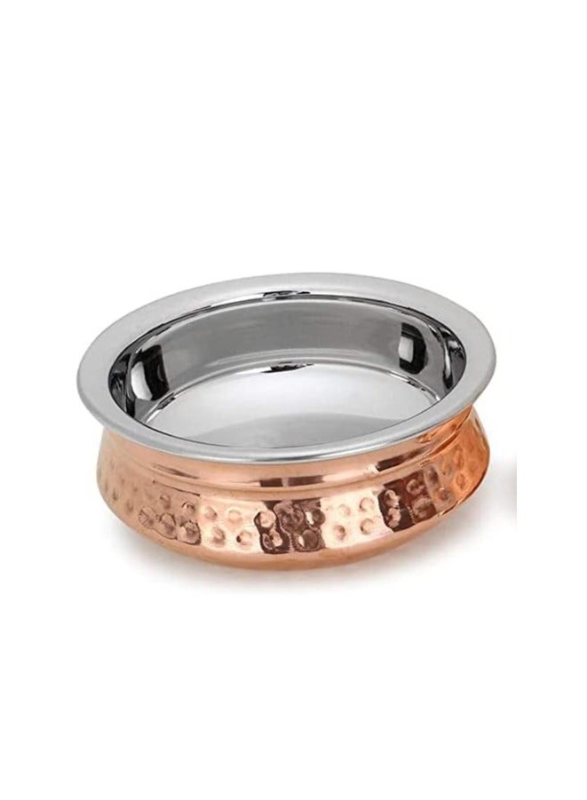 Bin Shihon Set 2 pc high quality hammered copper serving pots Available in several sizes - Image 5