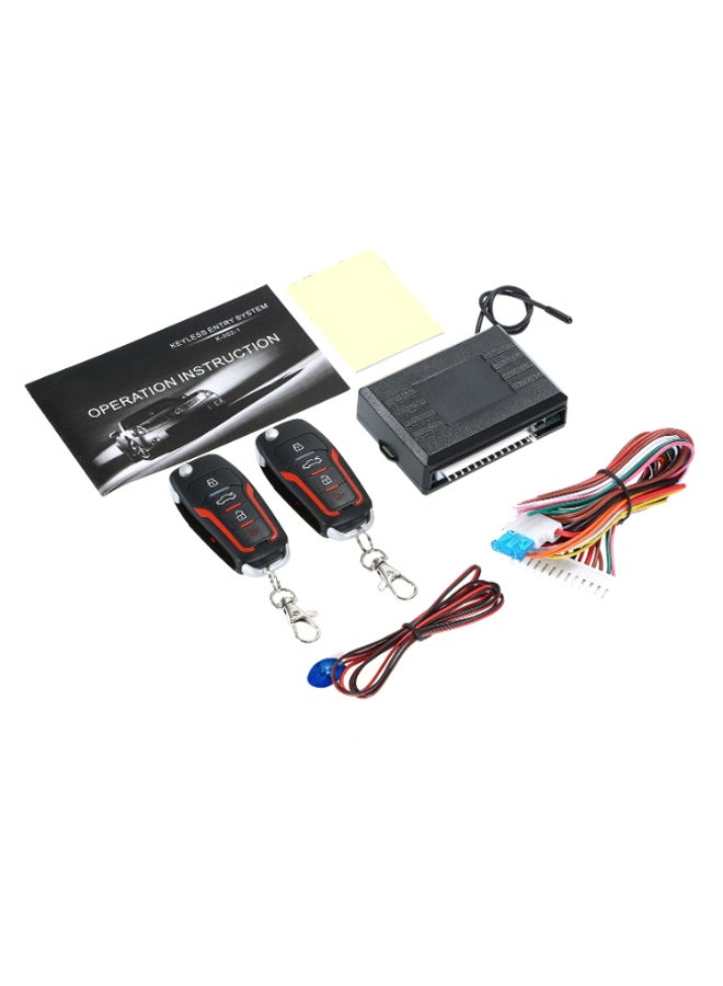 Loquat 6-Piece Car Alarm Systems Auto Remote Central Kit - Image 1