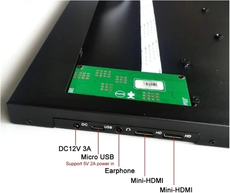 Fit NV133FHM M133NWF4 13.3" Modification Kit 30-Pin EDP HDMI-Mini Metal Shell&Driver Board Monitor Portable 1920 * 1080 USB Micro,Laptop Accessories(NV133FHM-N46 x Case) - Image 3