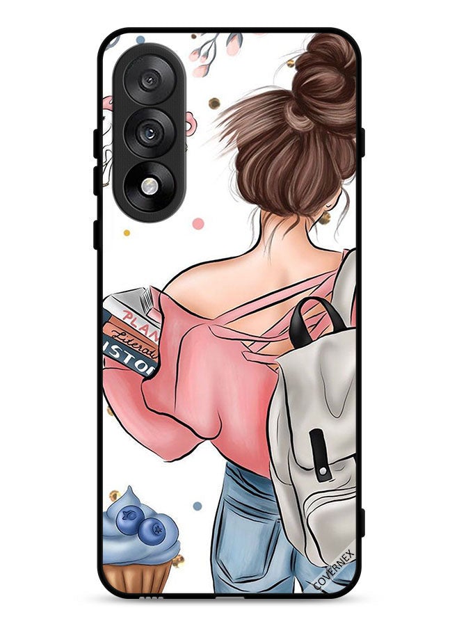 Covernex OnePlus Nord 5 Protective Case Cover Books In Girl Hand Art