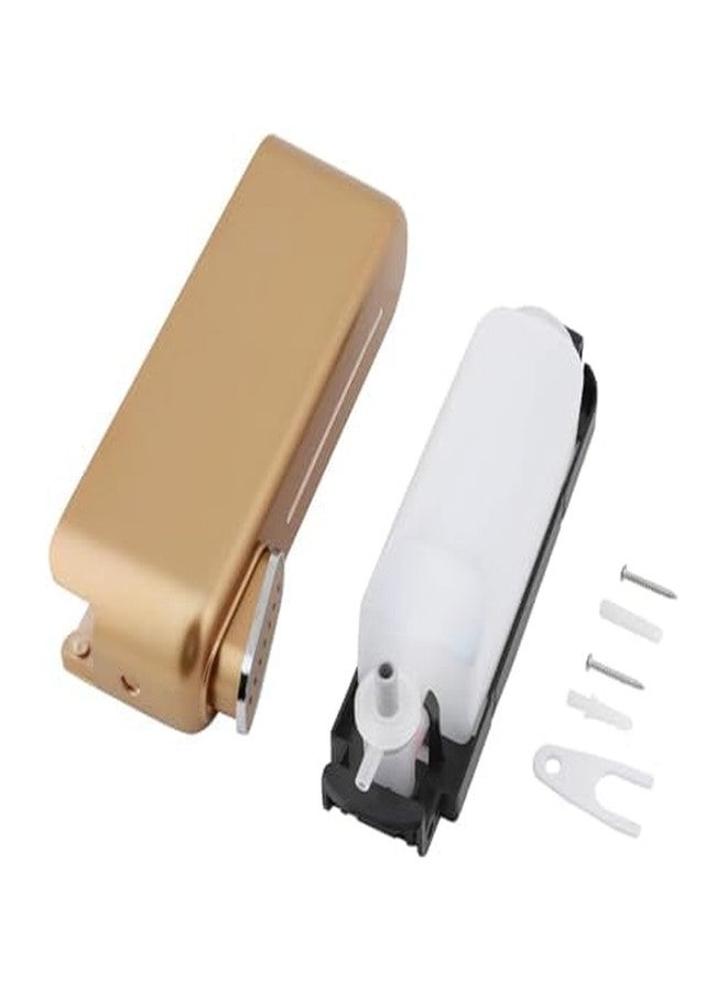 AIMKO Black ABS Wall Mounted Soap Dispenser: Leak-Free Hand Wash & Shampoo Bottle for Bathroom, Kitchen, Shower, Ideal Home Gadget & Organiser for Soap Dispenser in Wash Basin. (Rose Gold) - Image 4
