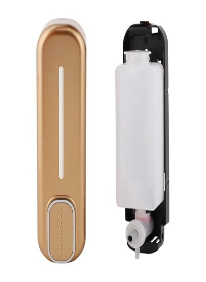 AIMKO Black ABS Wall Mounted Soap Dispenser: Leak-Free Hand Wash & Shampoo Bottle for Bathroom, Kitchen, Shower, Ideal Home Gadget & Organiser for Soap Dispenser in Wash Basin. (Rose Gold) - Image 3