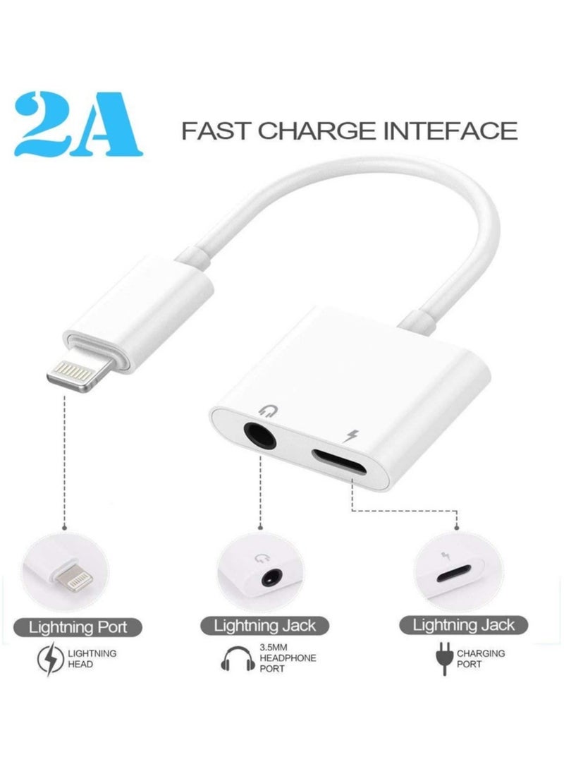 ELTRAZONE Headphone Jack Adapter for iPhone Car Charger 3.5mm Aux Earphone Audio Splitter and Charge Connector for iPhone 7/8/X/7 Plus/8 Plus/XS MAX  - Image 4