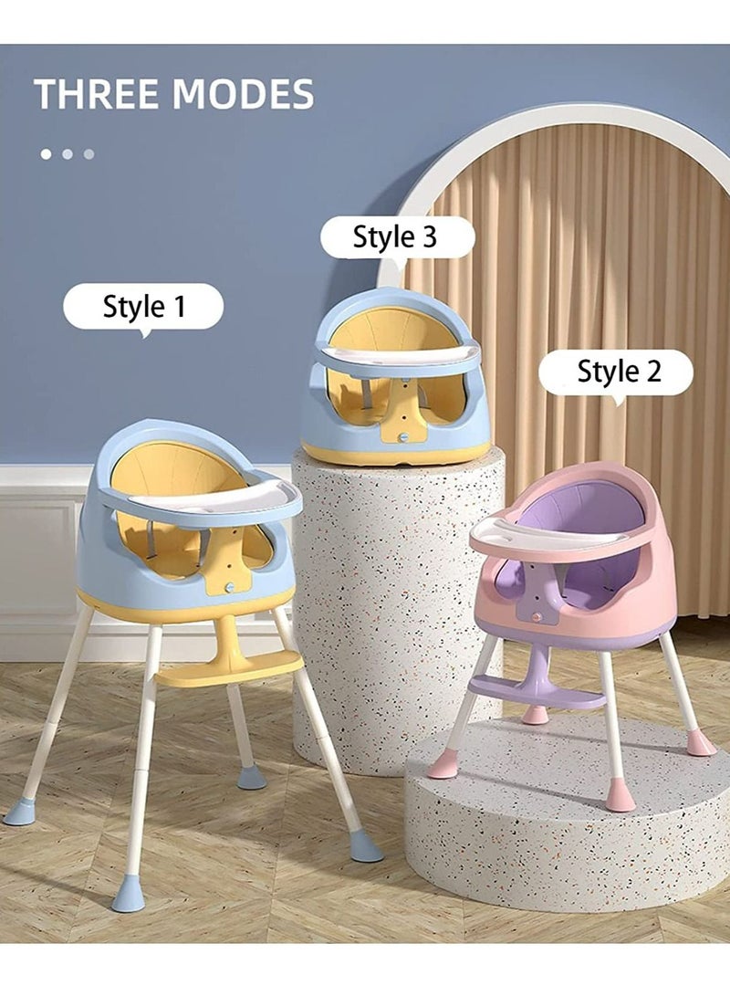 GT-Wheel 3 in 1 Baby Dining Chair With Adjustable Height - Image 3