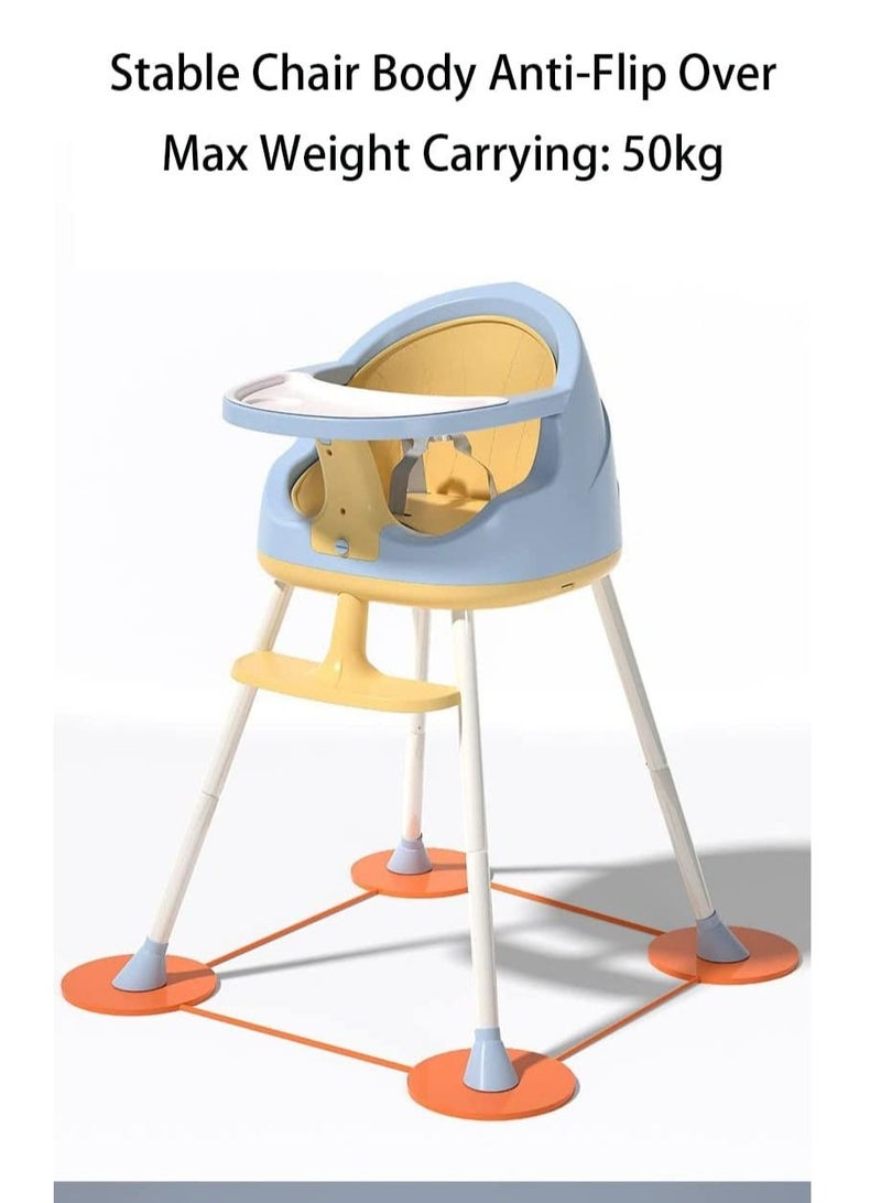 GT-Wheel 3 in 1 Baby Dining Chair With Adjustable Height - Image 4