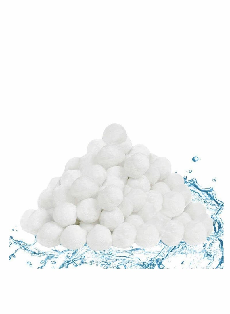Excefore Filter Balls Poly sphere Reusable Filtration Balls Flow Clear Swimming Pool Water Alternative Filter Impurities 700g Alternative Filter Impurities 700g  - Image 1
