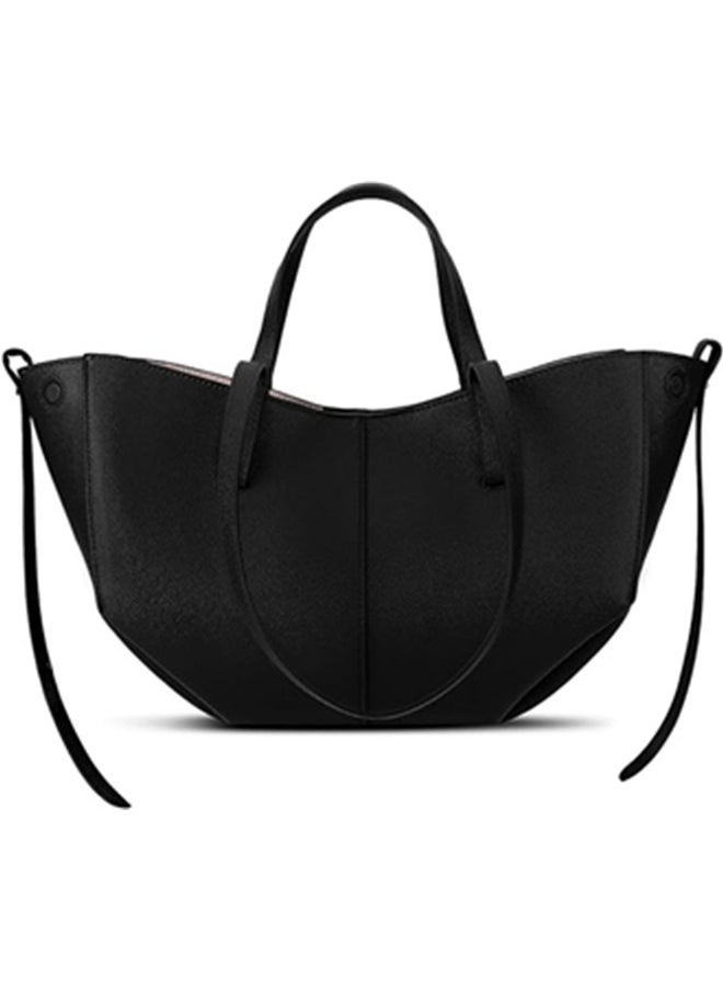Juoxeepy - Juoxeepy Work Bag Faux Leather Tote Bag for Women Trendy Handbag Purse Fall Shoulder Bag with Magnetic Closure - Image 1