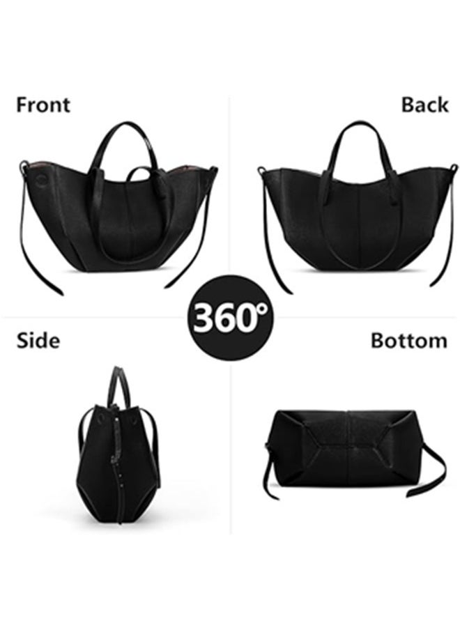 Juoxeepy - Juoxeepy Work Bag Faux Leather Tote Bag for Women Trendy Handbag Purse Fall Shoulder Bag with Magnetic Closure - Image 1