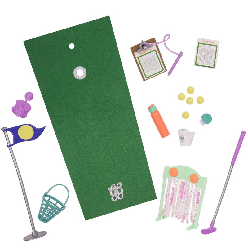 Glitter Girls â€“ Scores That Shine â€“ Mini Golf Set for 14-inch Dolls - Toys, Clothes & Accessories for Girls 3-Year-Old & Up - Image 1